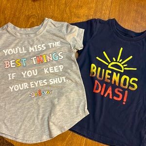 5T tees, set of 2
